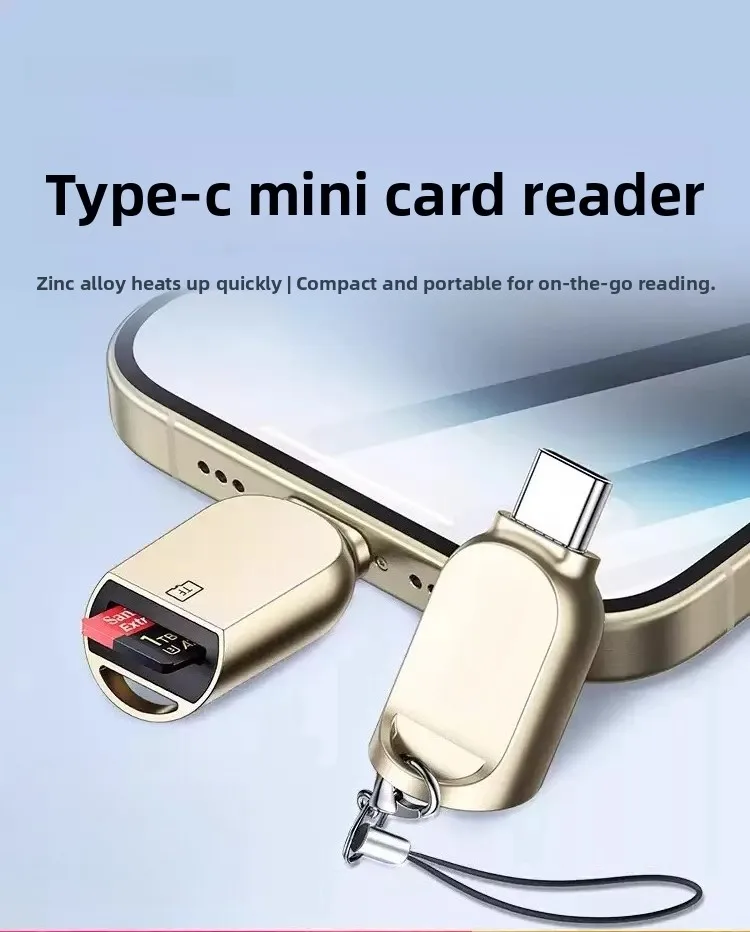 For UGREEN CM331 USB 3.0 Type C OTG Card Reader High Speed for TF SD Card
