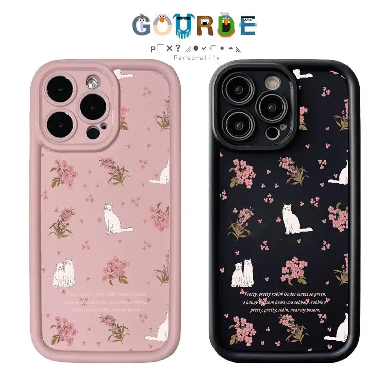 

Gourde Fashion Casing Rainbow Sunset Pattern Phone Case for Iphone 16 15 14 12 13 11 Pro Max IP 7 8 Plus Iphon X XS XR Xs Max