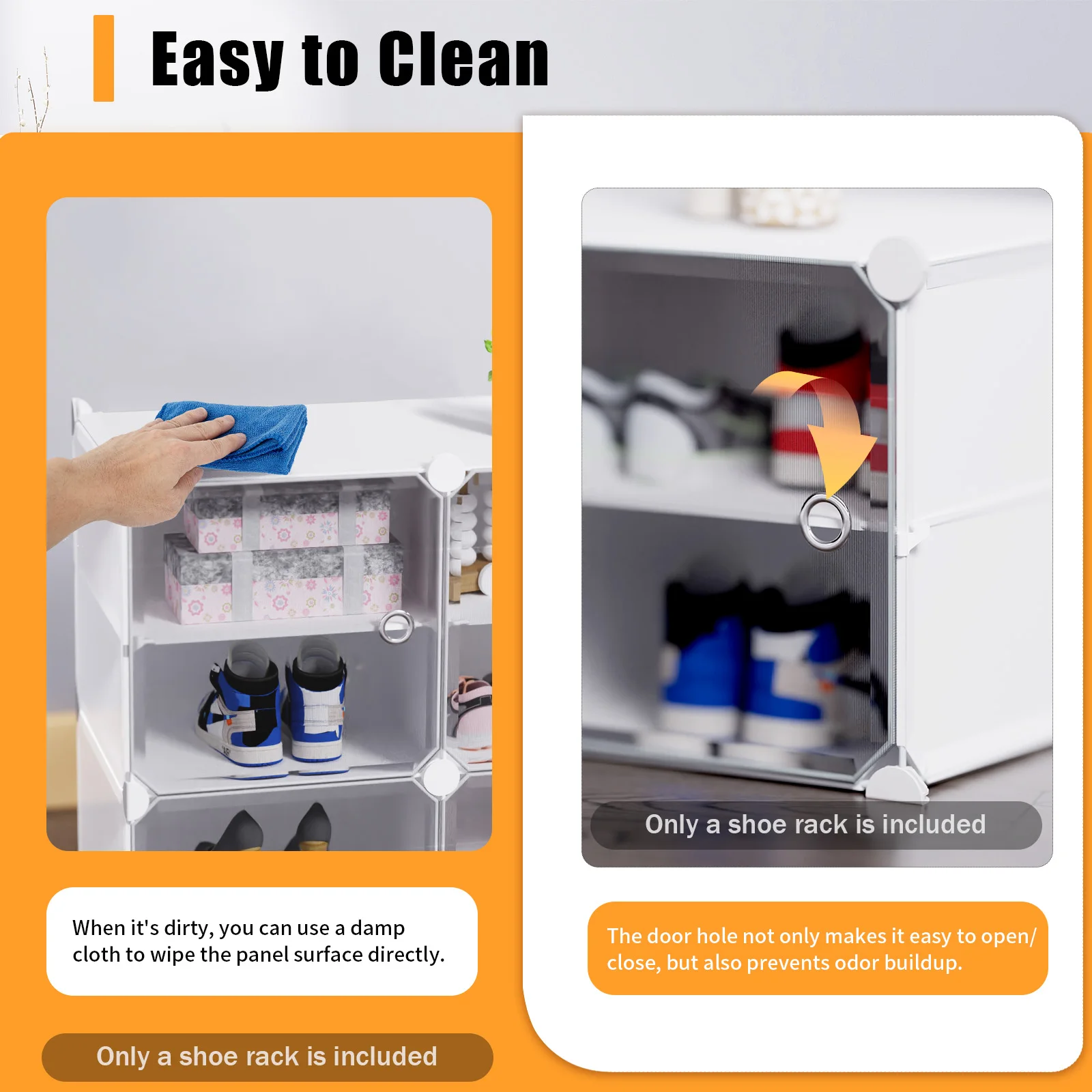 Multi-layer Large Shoe Cabinet Rack Waterproof Dust proof Shoes Stand Storage Organizer Free Standing Space