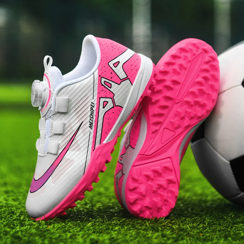 

2025 Football Shoes Men's professional football shoes with long spikes and AG/FG artificial turf for outdoor sports competitions