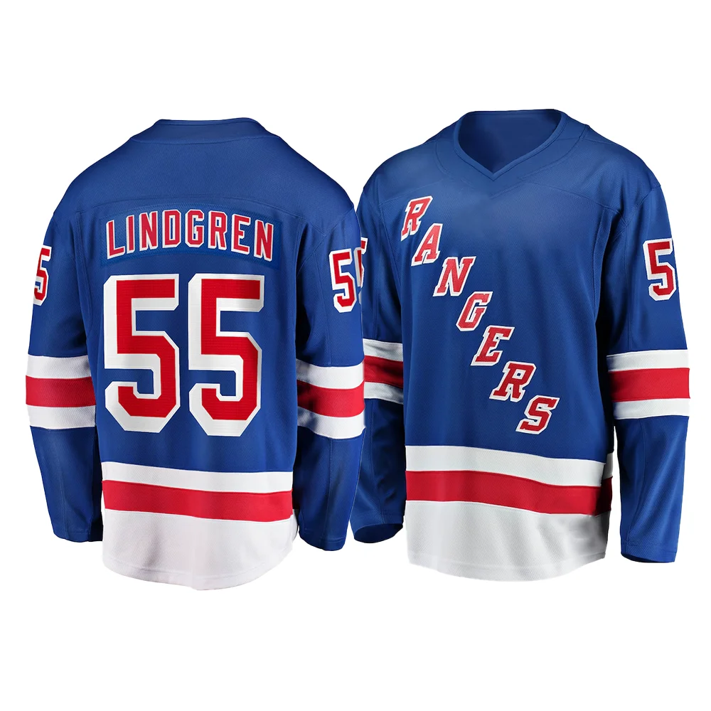 24-25 Adult New York North American Hockey League Jerseys Training Jerseys Sports Jerseys With Long Sleeves 86 Number Shesterkin