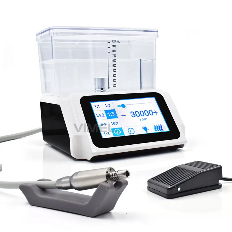 2025 New Dental Electric Motor LCD Touch Screen with Automatic Water And Air Supply System for Medical Equipment