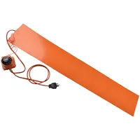 Mat Heating Pad Side Bending Thermal 110V/220V 1200W 200cm Cable Heater Orange Silicone With Controller For Guitar