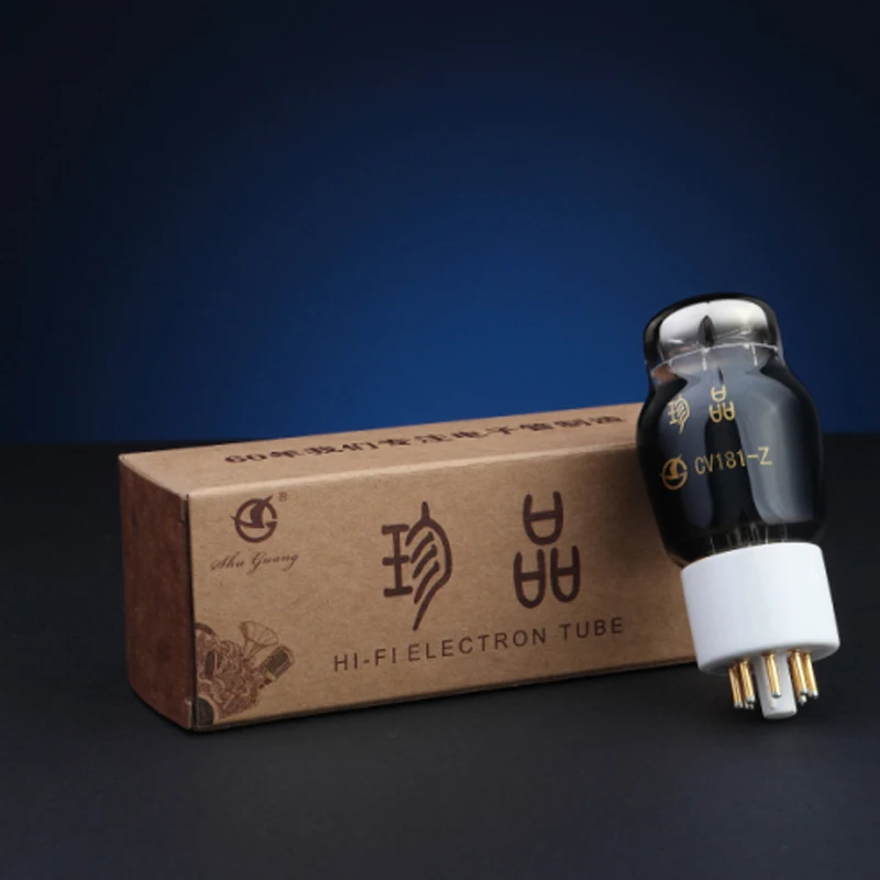 Shuguang Cv181-z Vacuum Tube Replace CV181/6SN7/6N8P/6H8C Electronic Tube Original Precise Matching for Preamplifier