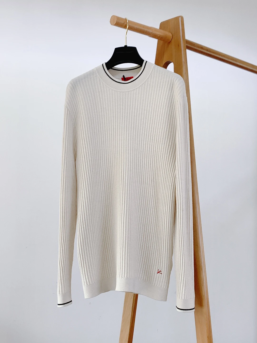 BLLIYOSS Revers-Langarm-Wollhemd für Herren, 2025, FW, neu, warm, bequem, Reißverschluss, Elastizität, Stickerei, hochwertige Größe M48-3XL56