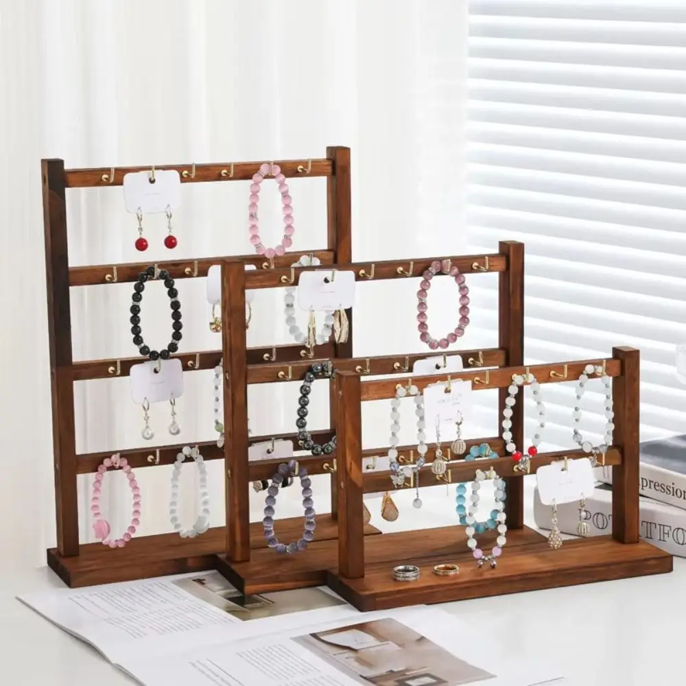 

Stable Structure Jewelry Storage Rack Stylish Large Capacity Jewelry Display Stand Classic Design Durable