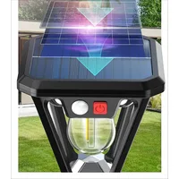 Solar Motion Sensor Light Outdoor LED Waterproof Lawn Street Garden Villa Porch Wall Mounted and Plug-in Dual-Purpose Camping 2