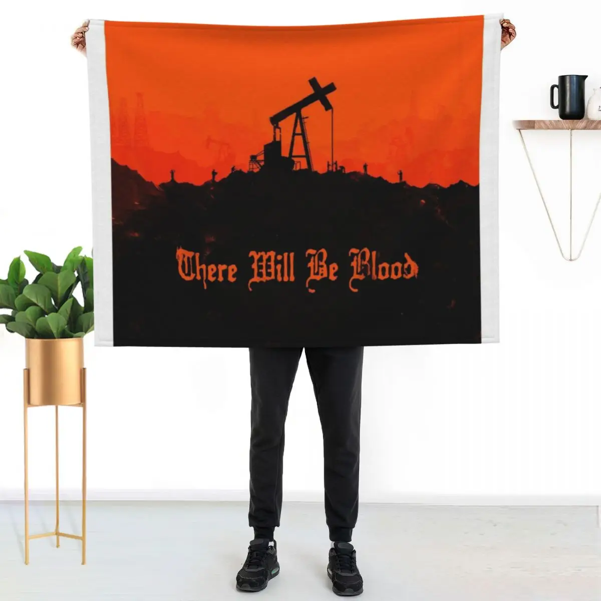 There Will Be Blood Throw Blanket Furry Travel Winter beds Weighted Sleeping Bag Hairys Blankets