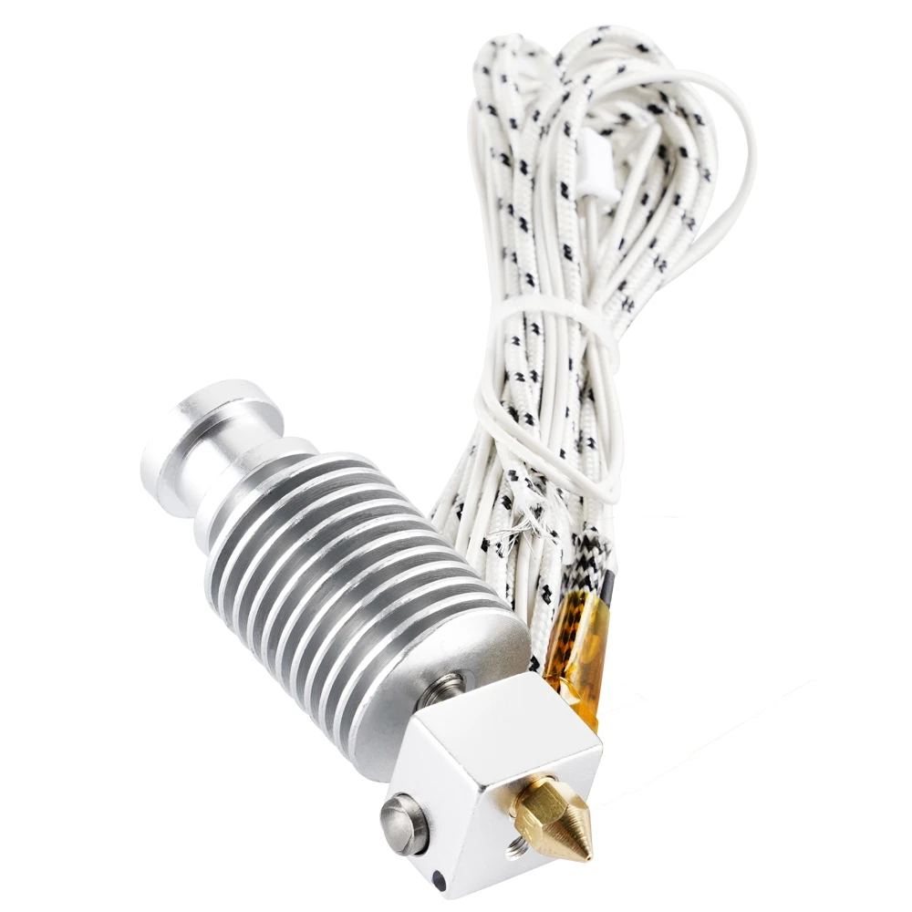 A56xq impressora 3d j-head hotend para extrusora kp3s para termistores de bloco de filamento de 1.75mm bowden hotend kit bocal mk8