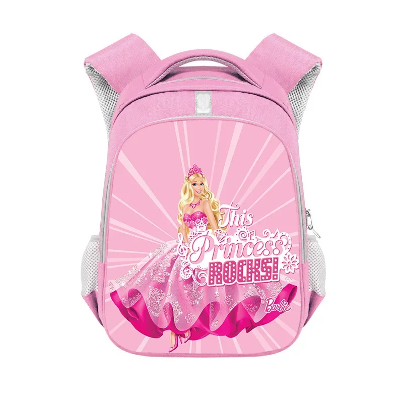 Plecak Barbie Cute Cartoon Princess Kids School Bag 13inch Kindergarten Girls Pink Backpack Student Supplies Stationery Gifts