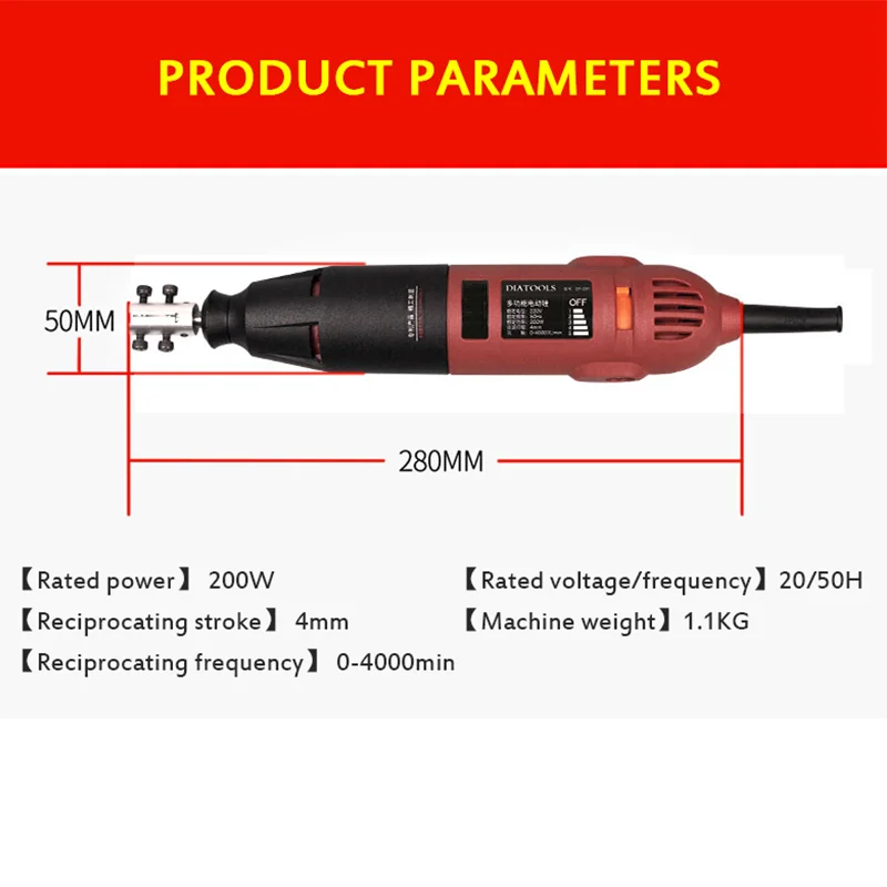 Small Electric File Polisher Machine Reciprocating File Saws Metal Woodworking File Grinding Machine Trimming Mold Power Tools