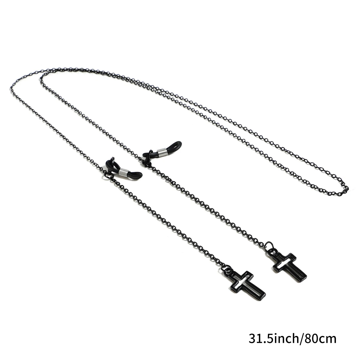 Fashion Pendant Glasses Chains Cross Heart Star Flower Eyeglasses Sunglasses Spectacles Metal Chain Holder Cord Lanyard Necklace