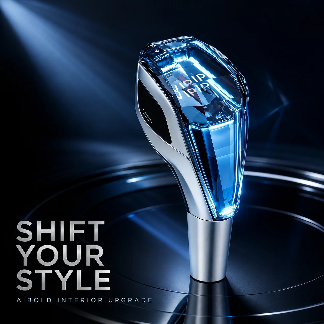Automatic Gear Shift Knob with Touch Lighting – Responsive Luminous Shifter Handle, Quick Installation and Enhanced Nighttime Visibility