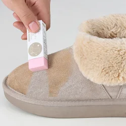 Japan Rubber Block for Suede Leather Shoes, Clean Care Eraser, Shoe Brush, Stain Cleaner, Decontamination Wipe, Natural Rubbing