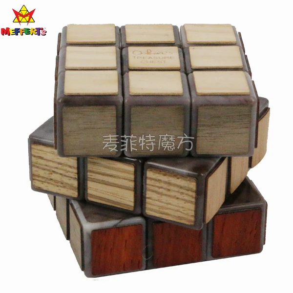 Meffert's Cube magique boîte véritable boîte au trésor Cube 3x3 Cube de forme irrégulière cadeau Surprise boîte de créativité