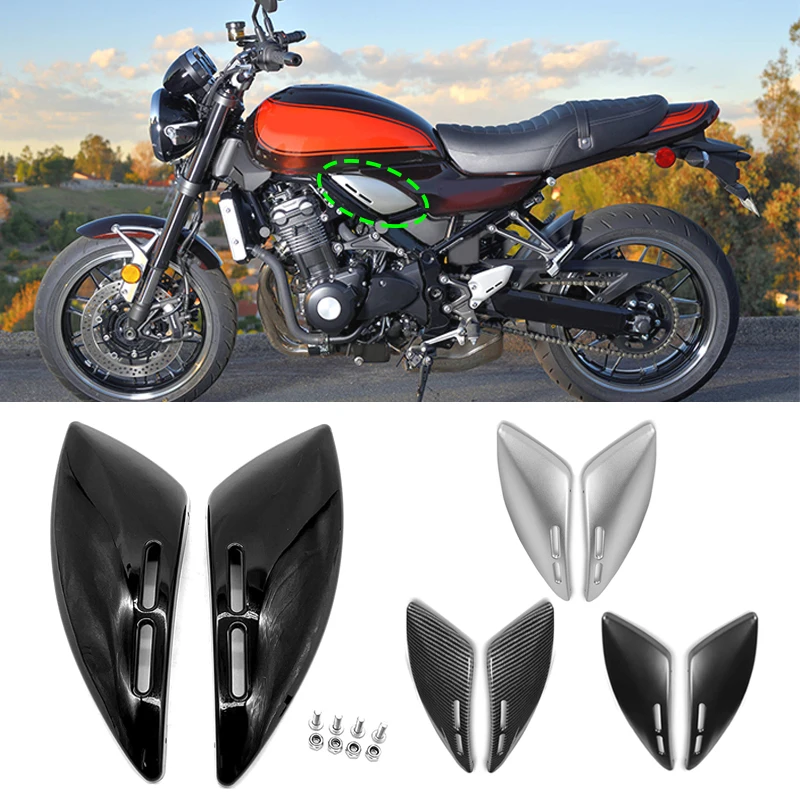 Z 900RS Motorcycle Tank Side Covers Panel Decorative Trims Side Frame Cover Accessories Fit for Kawasaki Z900RS 2018-2023 2024