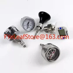 E61 Semi-automatic Coffee Machine Head Pressure Gauge Thermometer