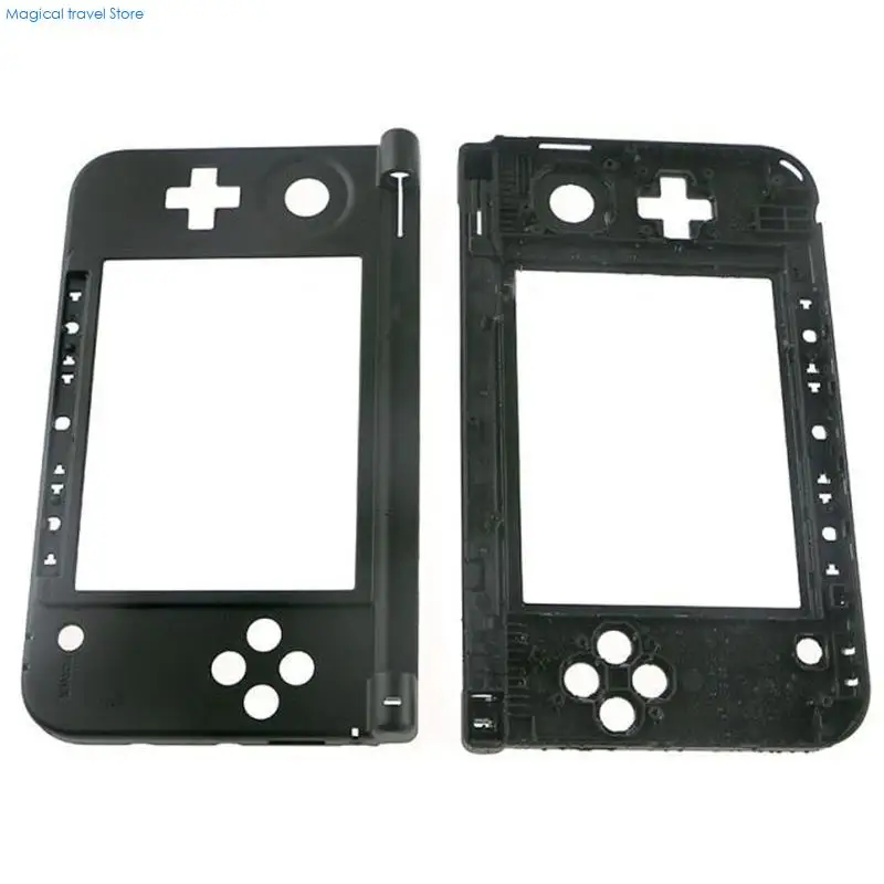 N2UB for 3DS XL LL Replacement Hinge Part Bottom Middle Frame for Shell Housing for Case for 3dsxl Game Console for Case
