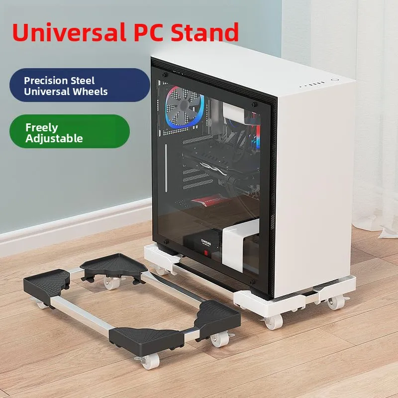 adjustable-computer-tower-stand-base-with-universal-wheels-retractable-storage-organizer-for-desktop-computer-case