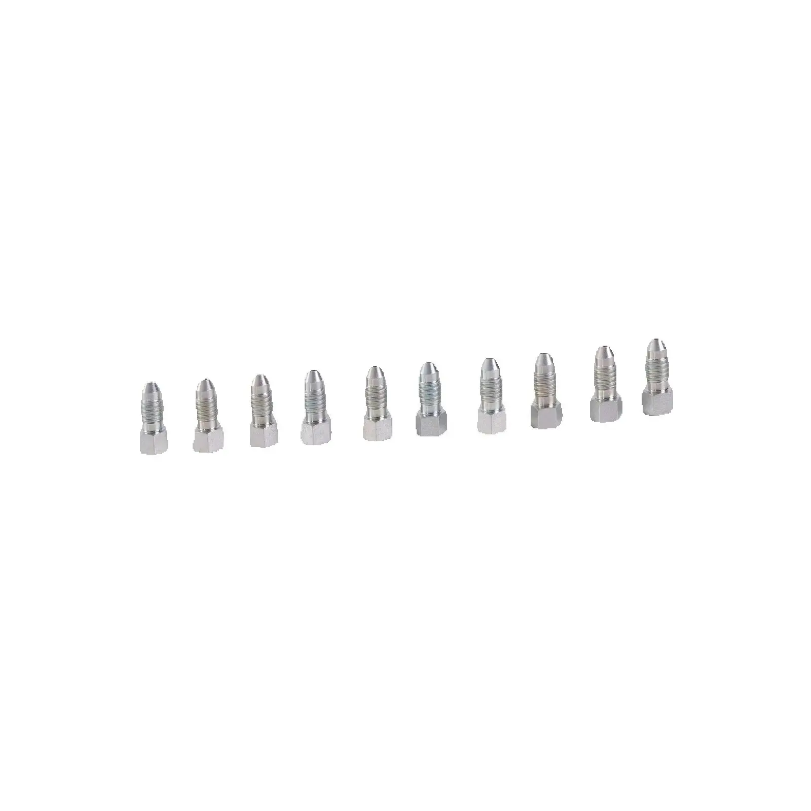 64 Pcs JIC 37 Degree Flare Thread Cap And Plug Assortment Kit FOR Hydraulic Hose Tube