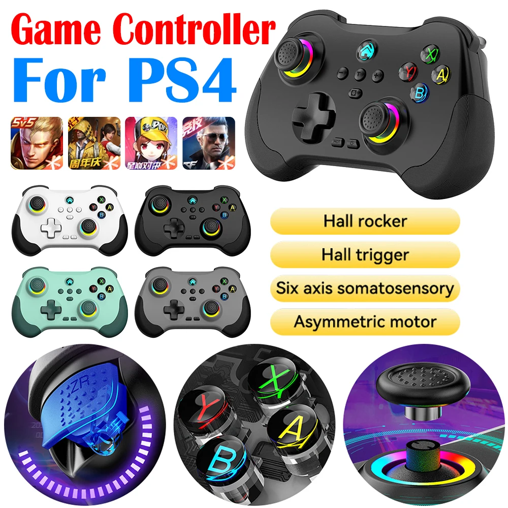 Z01 Wireless Gamepad Gaming Controller Wake up Joystick 6-axis Gyro Joystick for Nintendo Switch Steam Deck PS3 PS4 Accessories