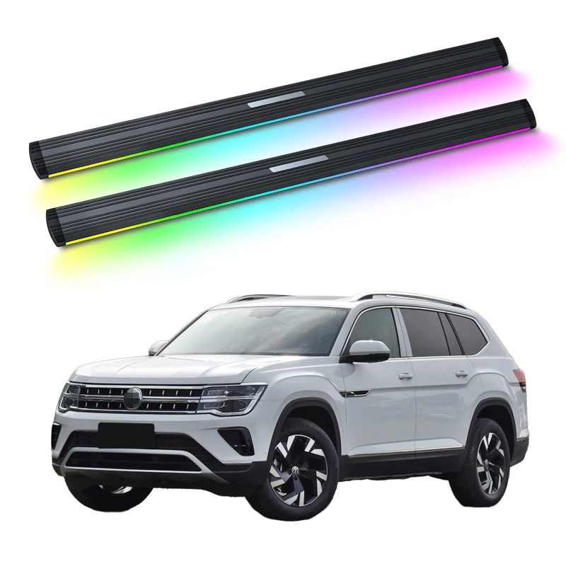 

Automatic Electric Power Side Step Running Board Neon Led Light For VW Teramont 2017-2023