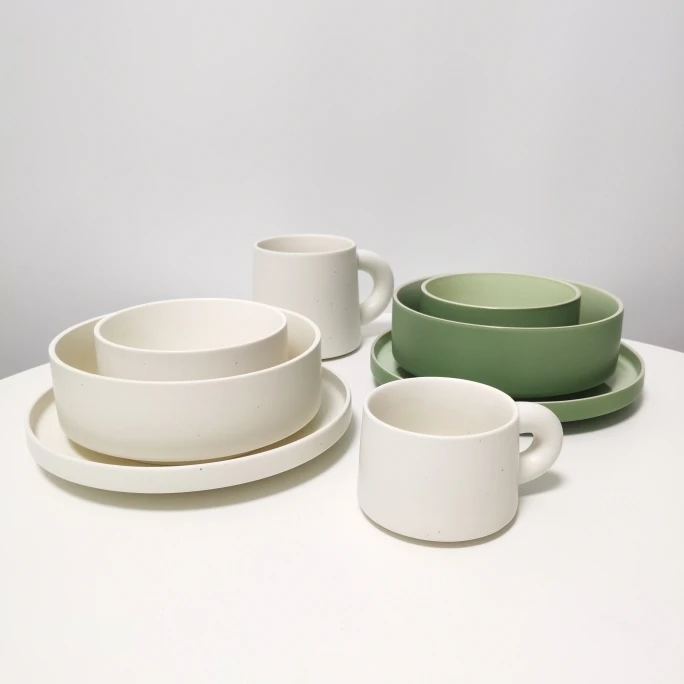 

Тарелка обеденная Cerc Western, с черными точками, для фруктового салата, плоская, матовая, чашка для кофе, однотонная, в японском стиле