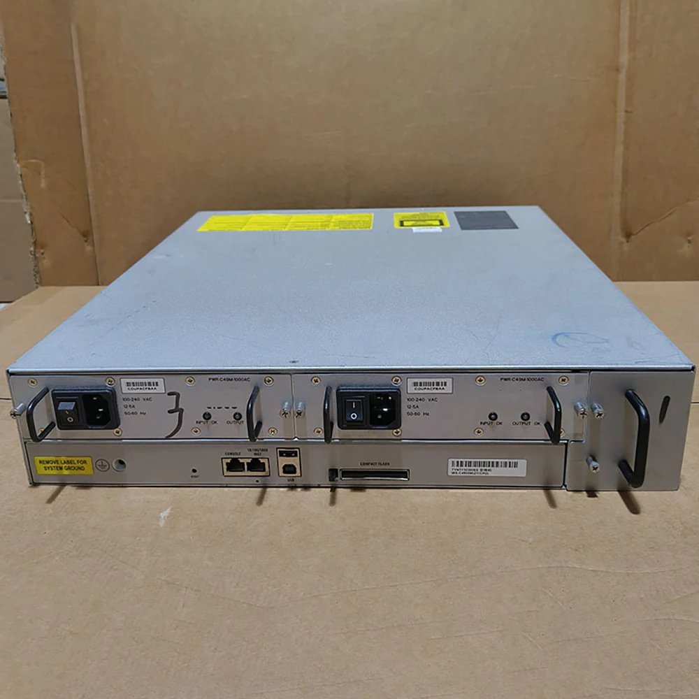 WS-C4900M 8-Port 10G Gigabit Switch 100% Tested Fast Ship Perfect Work