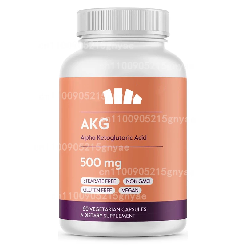 

AKG Supplement (1000mg Per 2 Capsules, 60 Capsules) Supports Cellular Energy Supplements