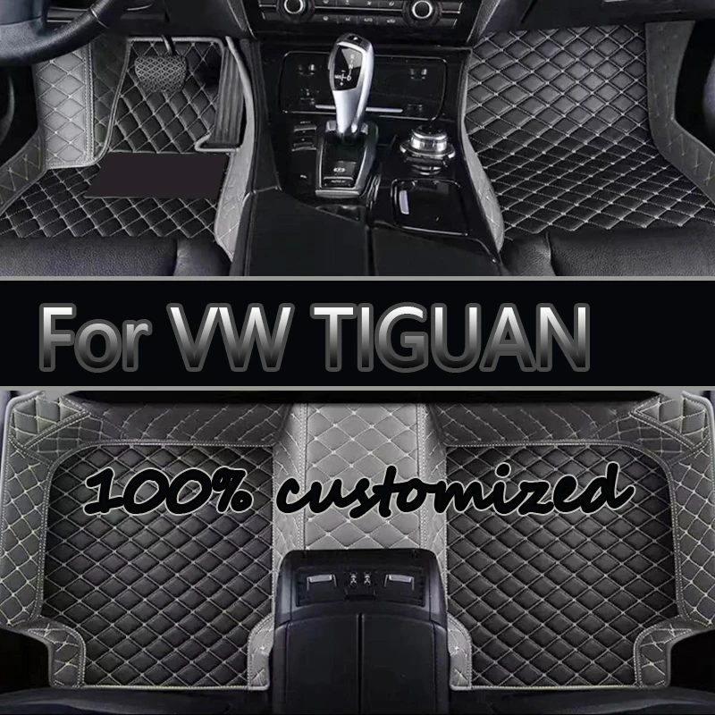 

Автомобильные коврики для VW TIGUAN 2009 2010 2011 2012 2013 2014 2015 2016, автомобильные подушечки для ног, автомобильный коврик