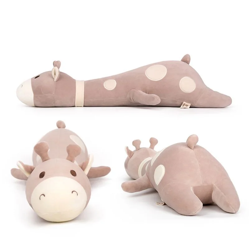 Giraffe Plush Toy Sleeping Pillow Doll Cute Doll Bed Cloth Doll Girl