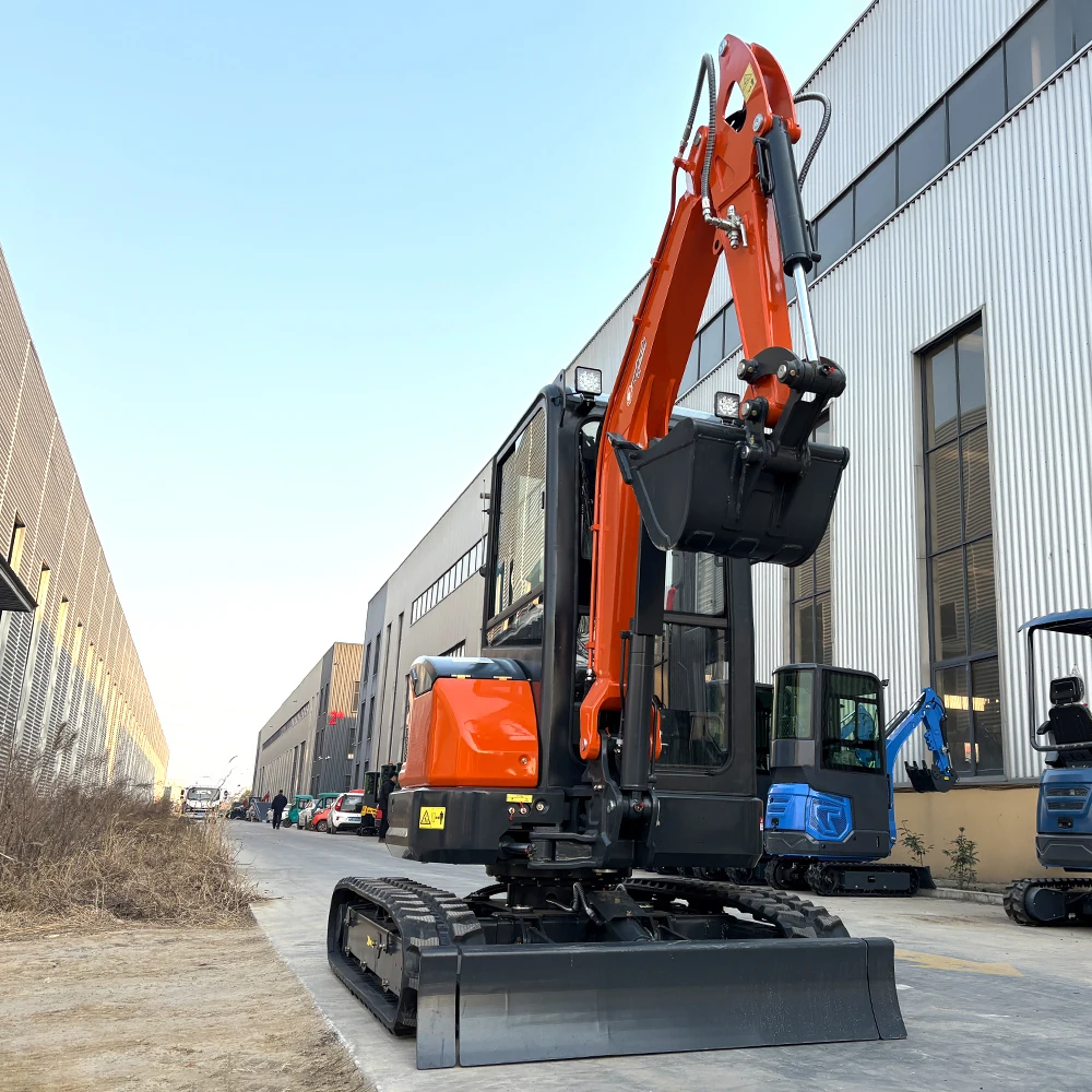 Customizable Multifunction 25 Ton Mini Excavator Kubota EPA Certified Diesel Engine Farm Trenching