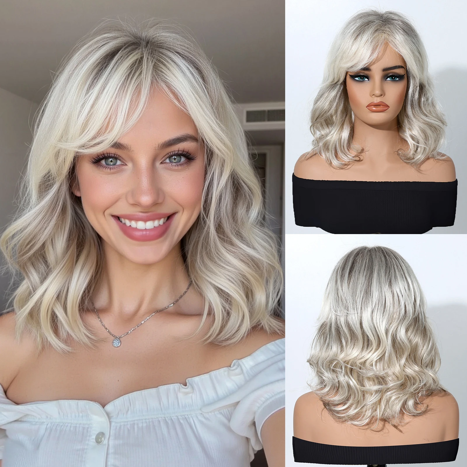 perruques-de-cheveux-mixtes-blonds-gris-pour-femmes-14-pouces-perruques-bouclees-ondulees-cheveux-humains-perruques-synthetiques-mixtes-avec-frange-resistant-a-la-chaleur