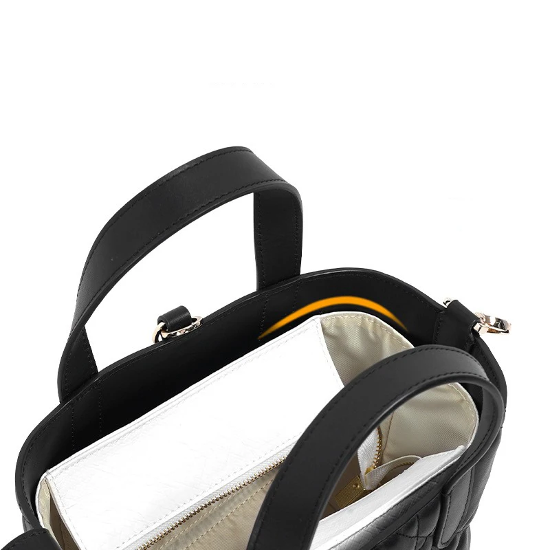 Waterproof Flannel Insert Bag For T-ujours Tote Bag, Multi Compartment Travel Purse Organizer