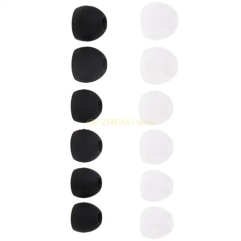 e56b 인체 공학적 디자인 소프트 이어 버드 맞춤 귀 운하 헤드폰 사운드 격리 디자인 팁