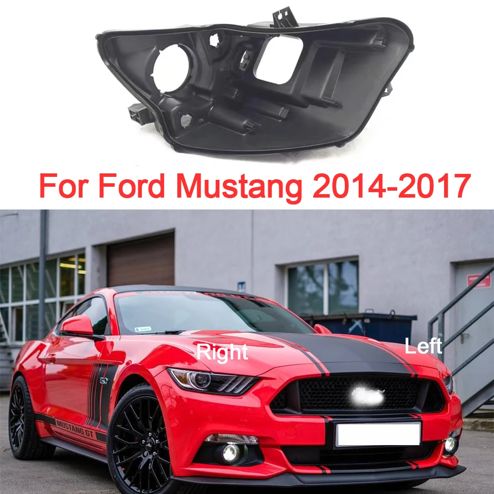 Headlamp Base For Ford Mustang 2014 2015 2016 2017 Headlight Casing Replacement Rear Casing Back Bottom Car Accessories