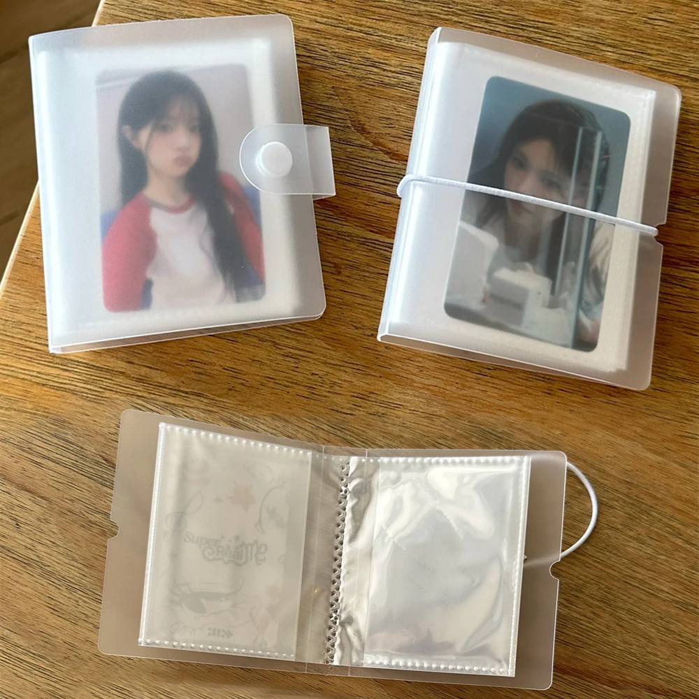 Kpop Photo Card Album 3 Inch Album Photo Photocard Holder Idol Photo Card Holder Card Collect Book Picture Protector