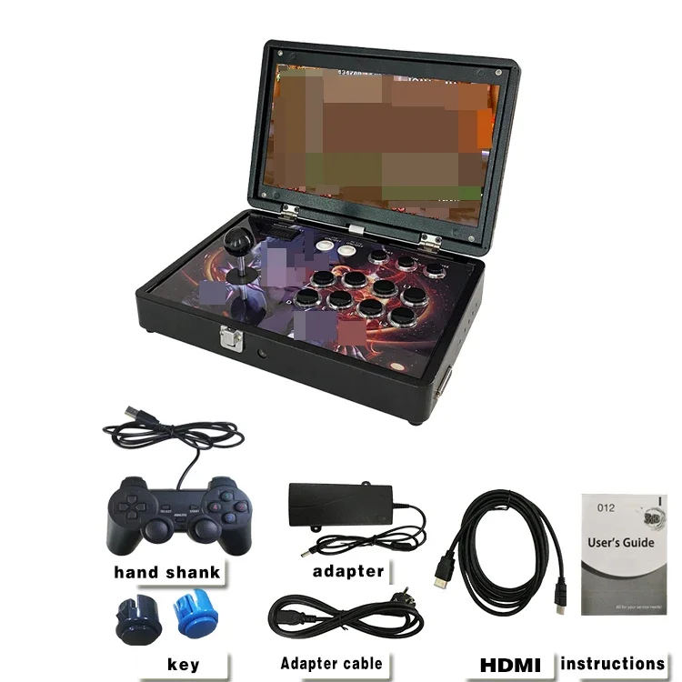 2024 New Arcade Game Box DX 26800 In 1 Classic Mini Arcade 1-2 Players 14-inch 720P HD Video Game Console