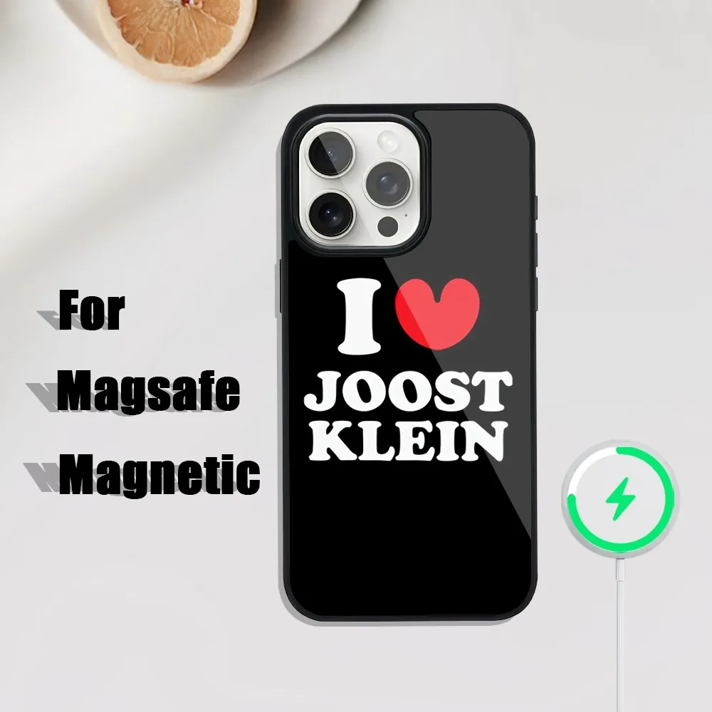 Singer Joost Klein Europapa Phone Case For iphone Pro 11 Max 13 12 14 Mini 15 Plus Magsafe Magnetic Wireless Charging Shell