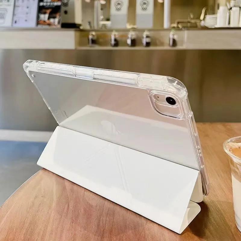 For iPad Air 5th 6th 12th 11th iPad Pro 11 12.9 13 Air 11 M4 10th Gen 10.9 10.2 9th 8th 9.7 Mini 7 6 Smart Case with Pen Holder