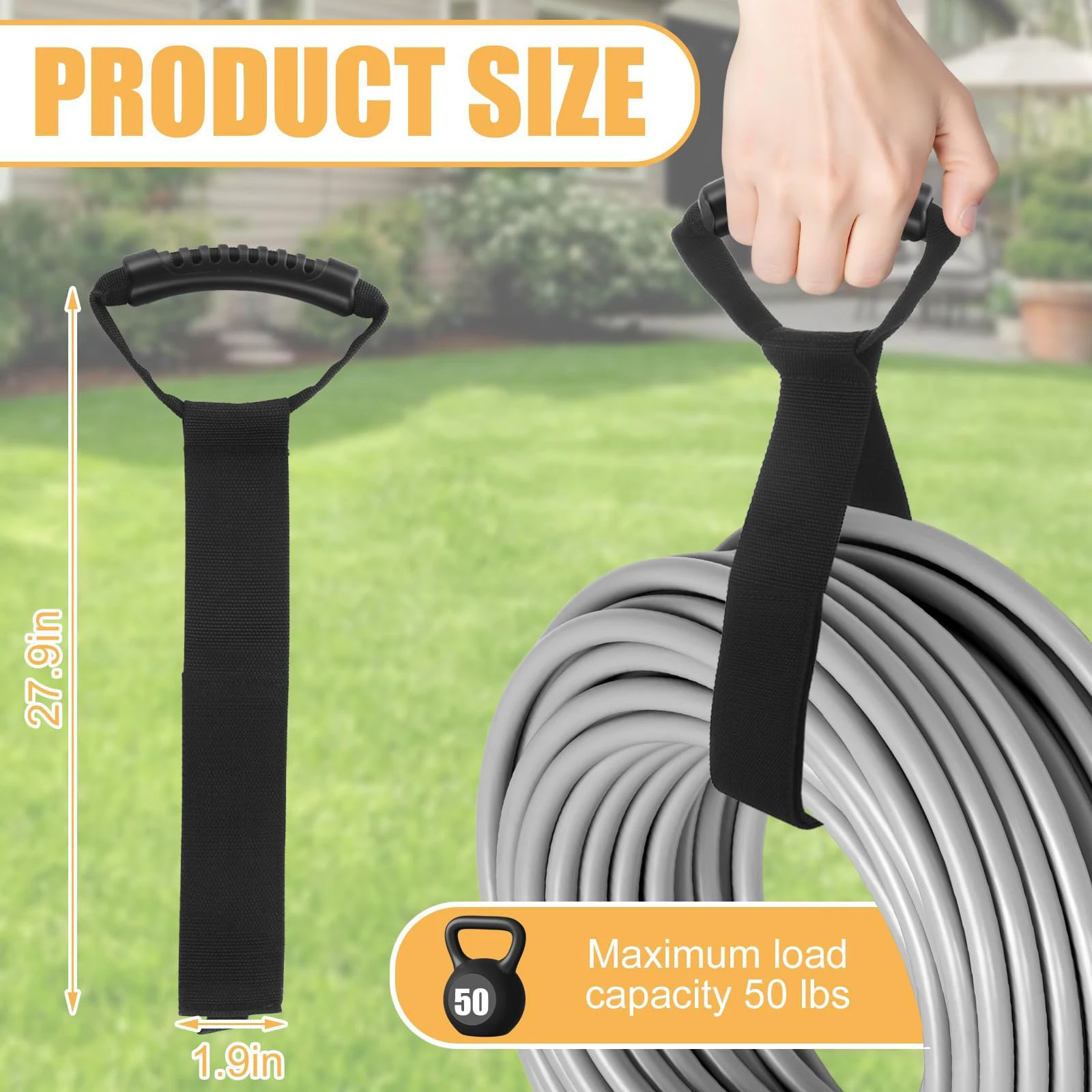 

Hand-held Handle Heavy Strap Heavy Storage Strap Warehouse Garage Cable Storage Storage Ribbon Cable Tie Tools