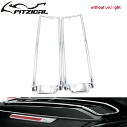 Motorcycle Chrome Saddlebag Lid Rail Guard For Harley Touring Road Electra Street Glide Road King FLHR FLHTC FLHTCUI 2014-2020