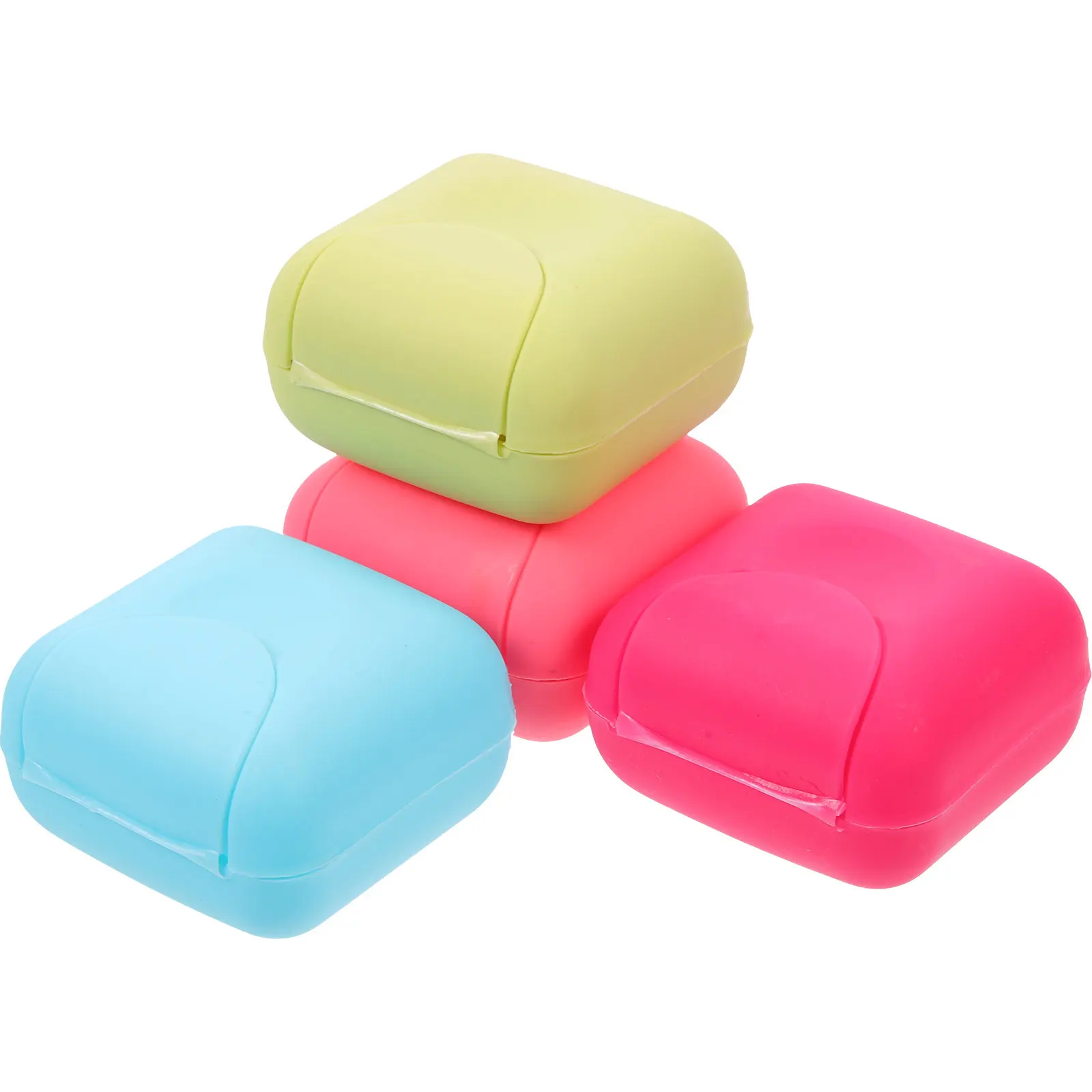 12Pcs Stylish Simple Vibrant Colored Sanitary Box Tampon Storage Case Multi Function Household Travel Period Organizer Home