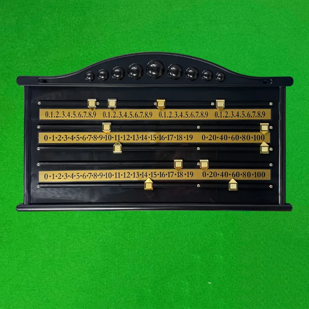 Подвесной настенный аксессуар для бильярда, английский снукер, твердая древесина, пластик, черный, восемь турниров, профессиональный, высококачественный