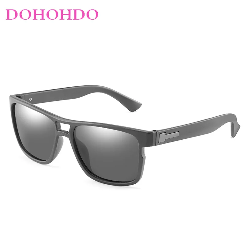 Black Polarized Sunglasses Men Movement Designer Driving Sun Glasses Women Vintage Anti-UV Driver Goggles Eyewear Gafas De Sol