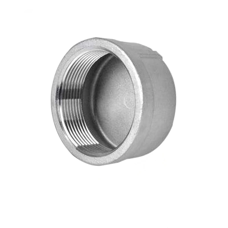 1/8" 1/4" 3/8" 1/2" 3/4" 1" 1-1/2" 2" 3" 4" BSP NPT Żeńska okrągła zaślepka 201 304 316 Złączka rurowa ze stali nierdzewnej Woda Olej gazowy