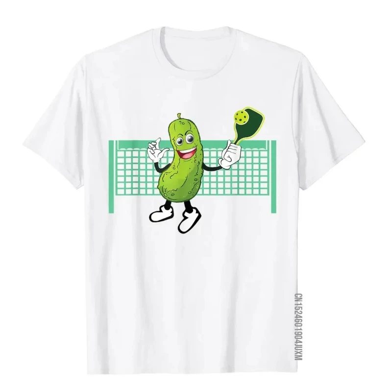Funny Pickleball Paddle Shirt Kawaii Pattern Men Women T-Shirt Prevailing Shirts Harajuku Print Fashion Loose Crewneck T Shirt