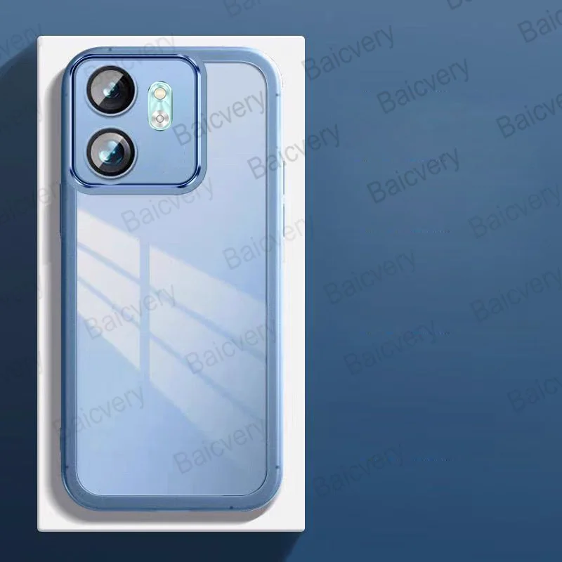 لهاتف انفينيكس سمارت 9 / انفينيكس هوت 50i جودة عالية موضة ملونة واضحة غطاء سيليكون غلاف حماية كامل