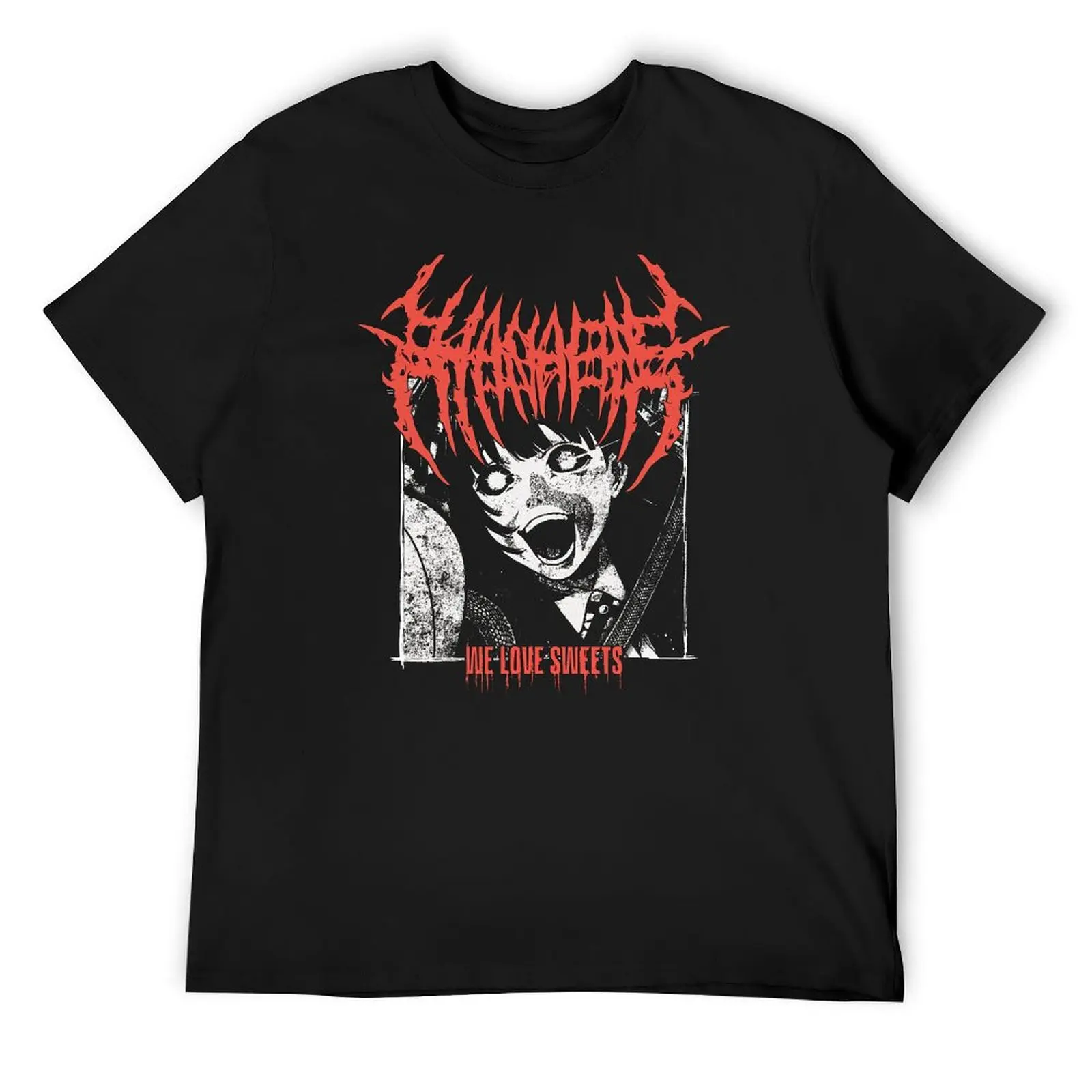 

Hanabie Love Sweets T-Shirt customs design your own sports fans baggy shirts hippie clothes clothes for men