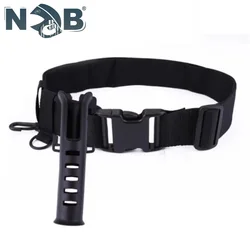 NGB Portable Fishing Rod Belt Holder Adjustable Waist Lure Fishing Rod Insertion Device Accessories